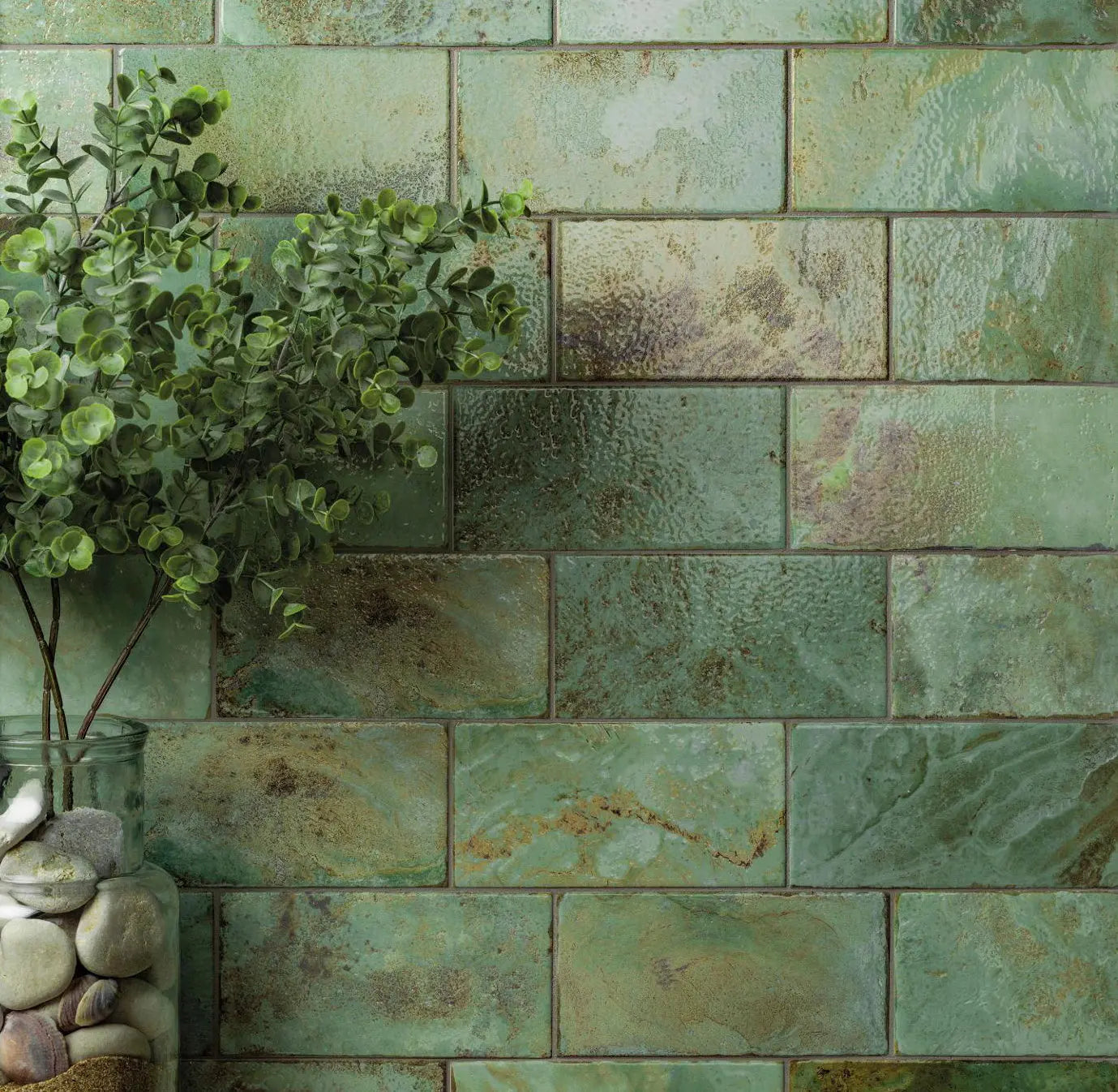 Green tiles ideas