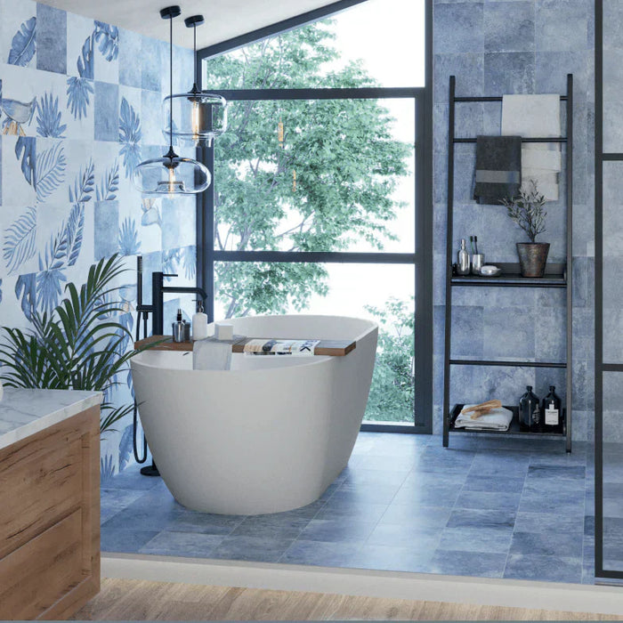Blue Patterned Wall Tiles