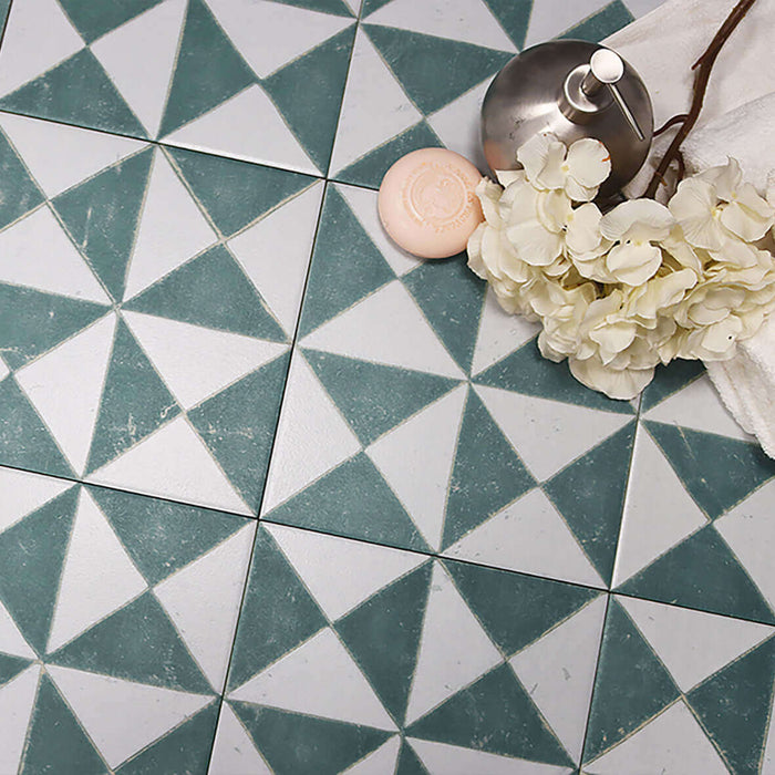 Green Moroccan Tiles