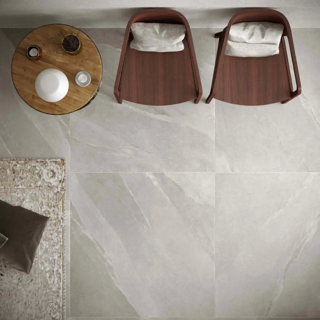 Large floor tiles - high technology and resilience