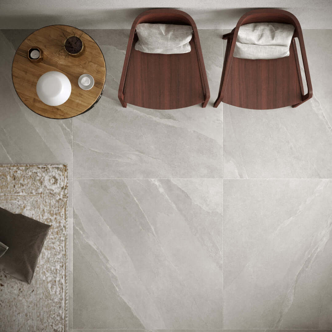 Large floor tiles - high technology and resilience