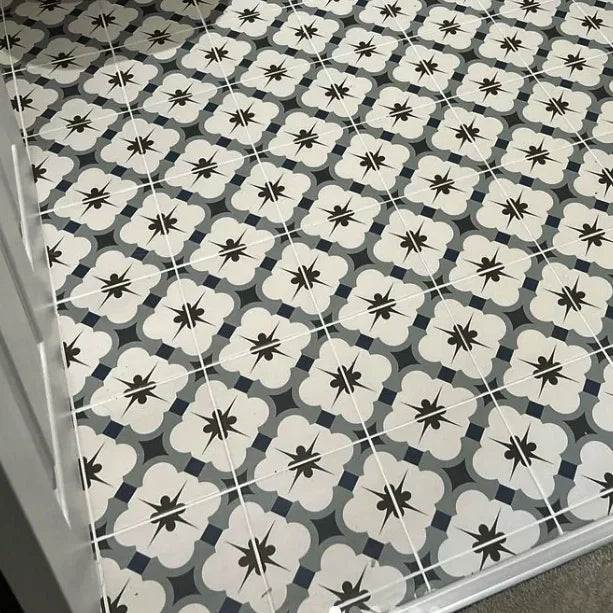 Cloakroom tiles