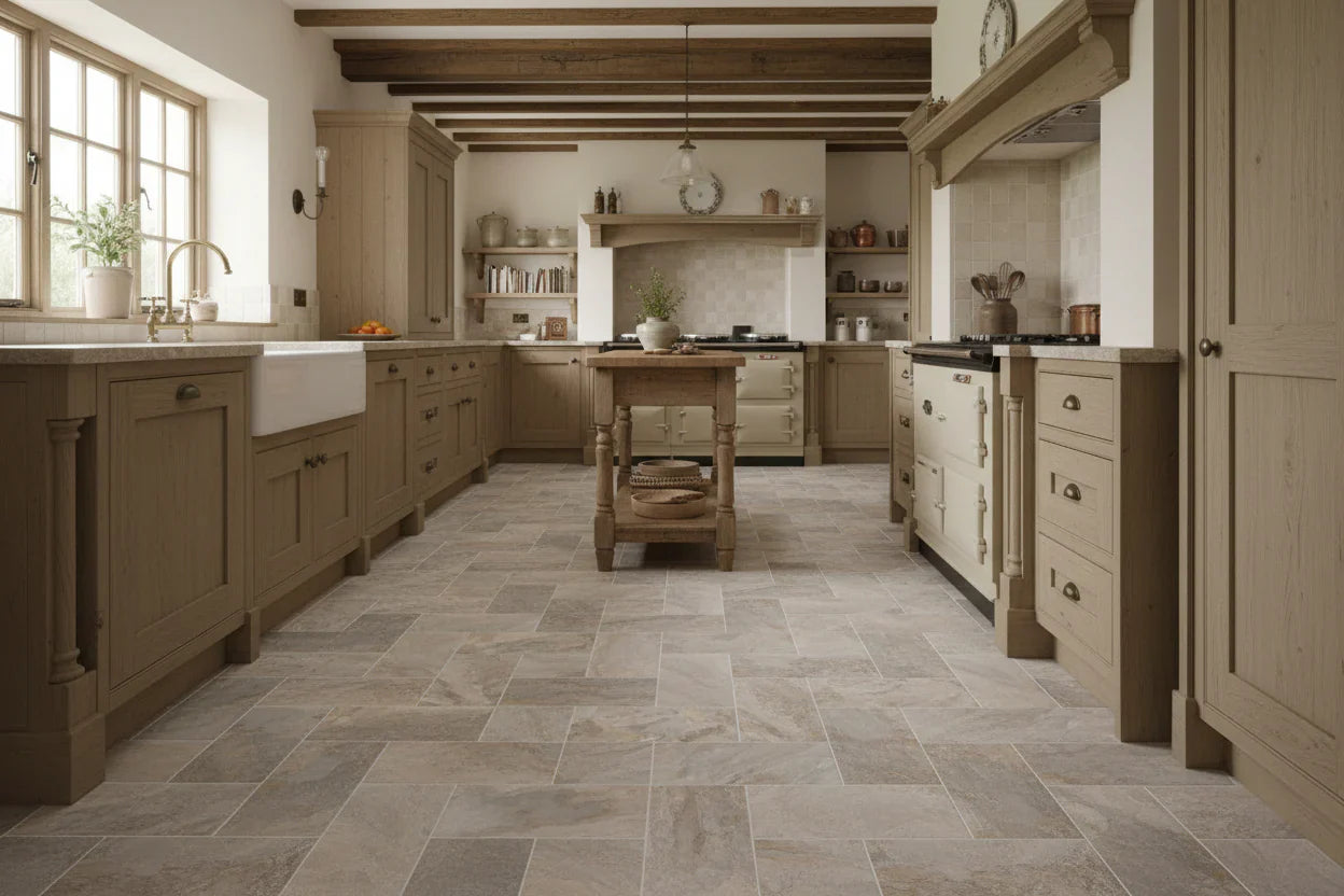 What tiles are best for kitchen floor?