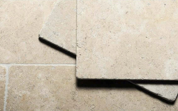 Tumbled limestone floor tiles- durability and elegance