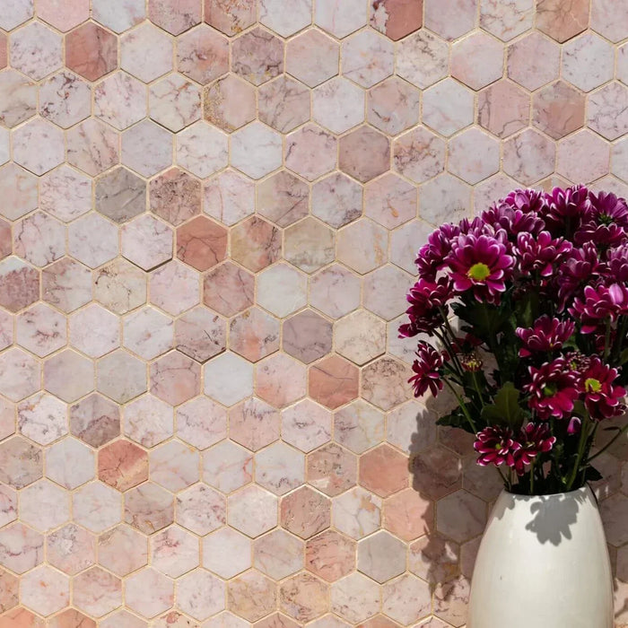 Mosaic tiles in the kitchen