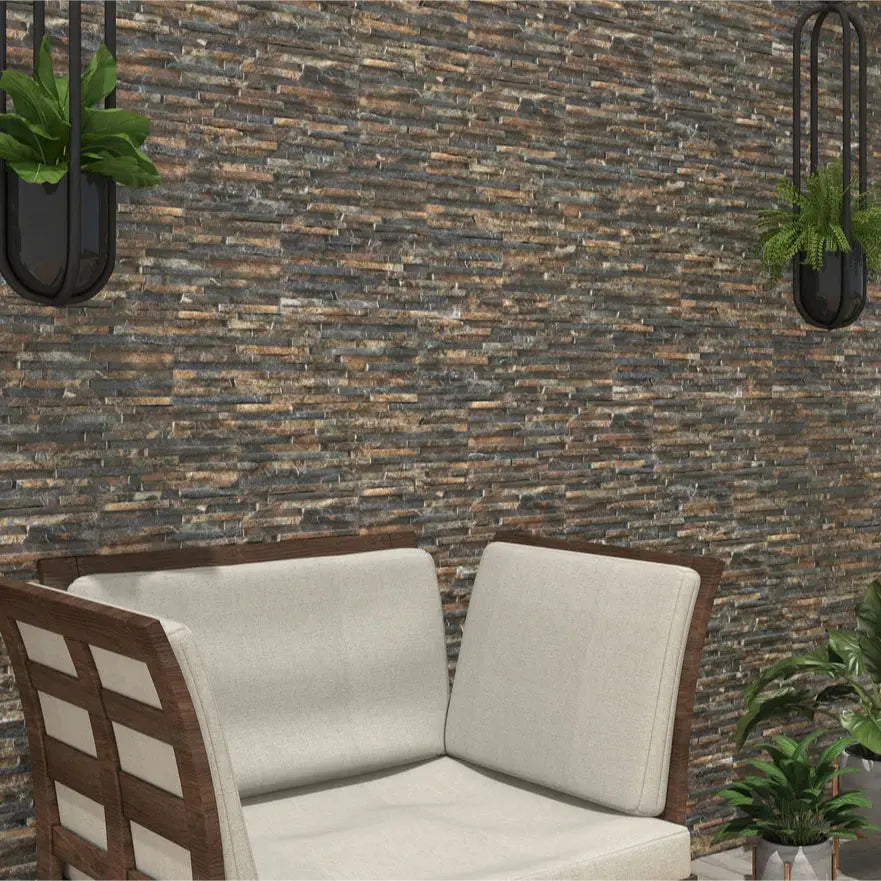 Outdoor wall tiles