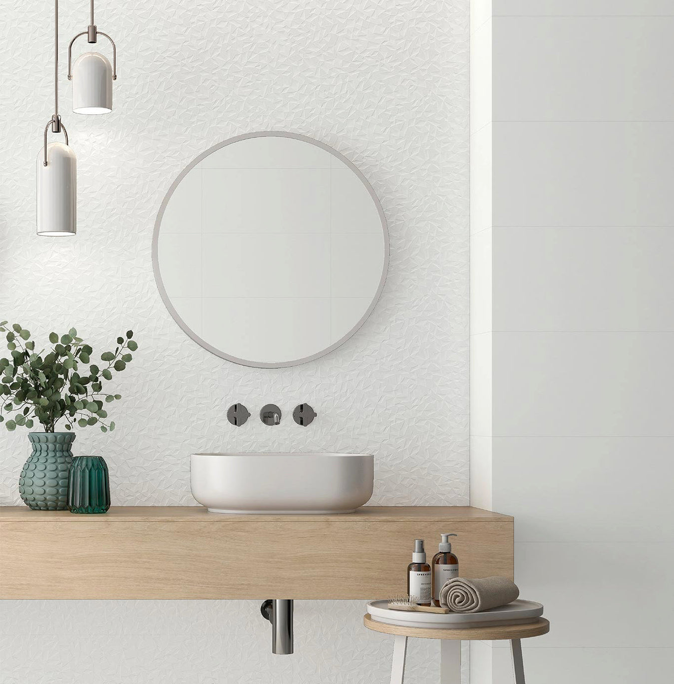 White Bathroom Tiles