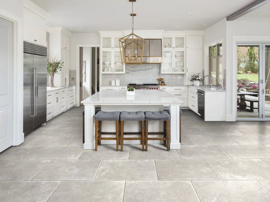 Kenford Grigio porcelain tiles 60x90cm