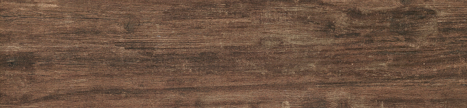 Norway dark brown matt porcelain 150x600x9mm antislip