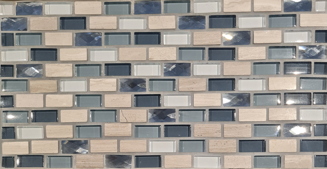 Nautica Abalone Grey Mosaic Wall 295x292x8mm