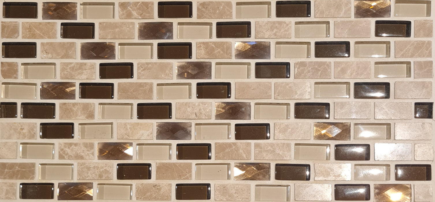 Nautica Conch Brown Mosaic Wall 295x292x8mm