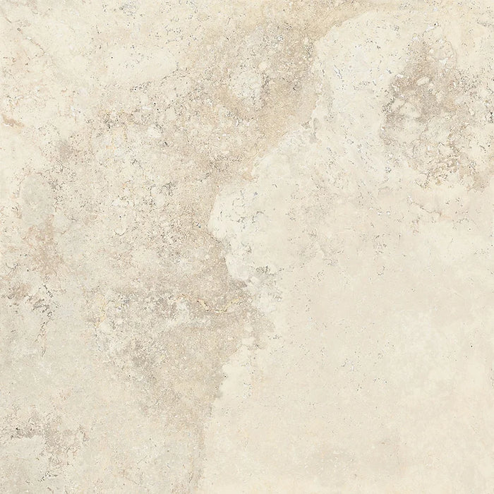 Arezzo Blanco Porcelain Floor Tiles cut sample