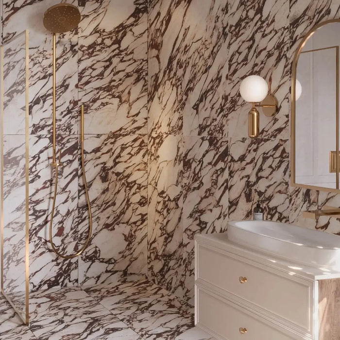 Novara Pavonazzetto Matt Porcelain Tiles 60x120cm