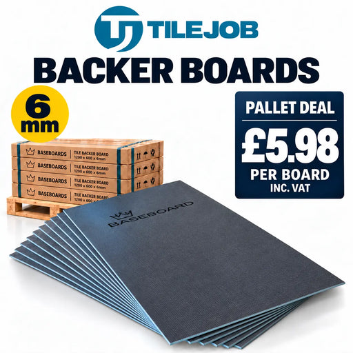 Baseboards Tile Backer Boards 6mm - Pallet deal