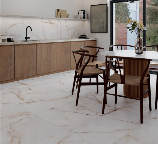 Sahara Gold Vein Marble Effect Tiles 600x1200mm