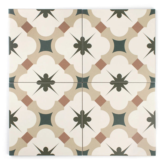 Grace Beige Taco Matt Tile Cut sample