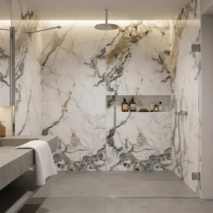 Aqua SPC Olympus Wall Panel Matt and Gloss 2400x950x6mm