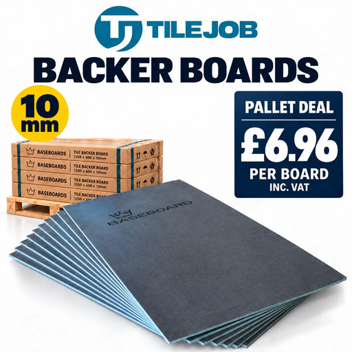 Baseboards Tile Backer Boards 10mm - Pallet deal