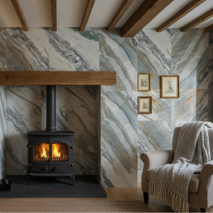 Botanica Opal Jade Gloss Tiles 60x120cm