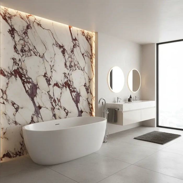Calacatta Viola Novel Matte Porcelain Porcelain Tiles