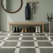 Carbon Classic Marble Effect porcelain tiles 30x30cm