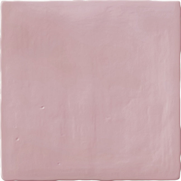 Zellige Pink Wall tiles cut sample