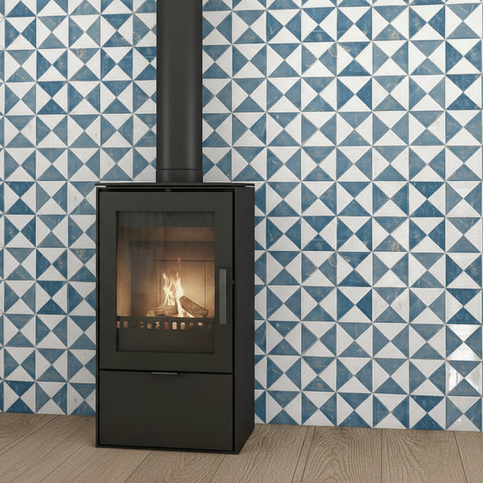 Craft blue pattern tiles 22x22cm All tiles TILEJOB