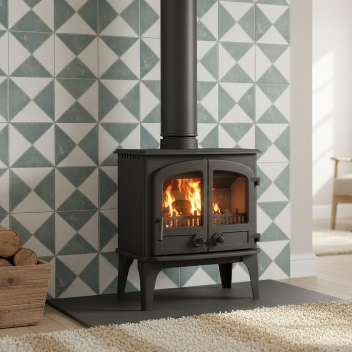 Craft green pattern tiles 22x22cm All tiles TILEJOB