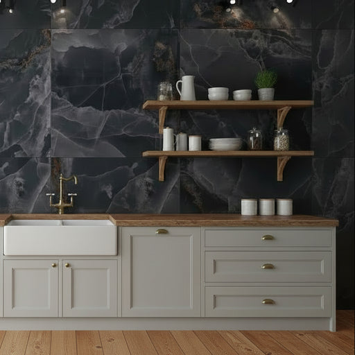 Iceland Onyx Marble Midnight 60x120cm All tiles TILEJOB