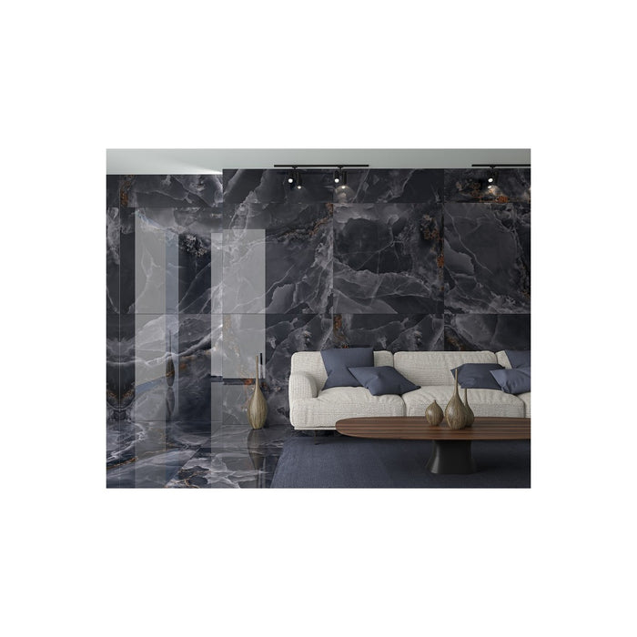 Iceland Onyx Marble Midnight 60x120cm