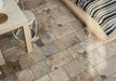 Tuscan Flagstones Slate Autumn Grey Porcelain Floor and Wall Tile