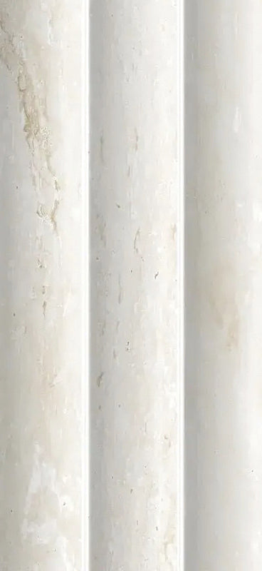 Flutessa Marble Beige Fluted Porcelain Tiles 230x115x8.5mm