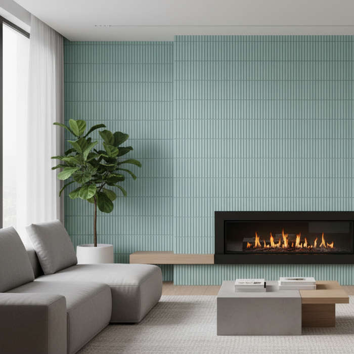 Deco Lingot  aqua 32X62.5cm