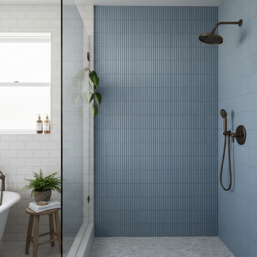 Deco Lingot Blue 32X62.5cm