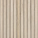 A rectangular panel featuring vertical light beige and gray wood-grain stripes, shown against a plain white background.