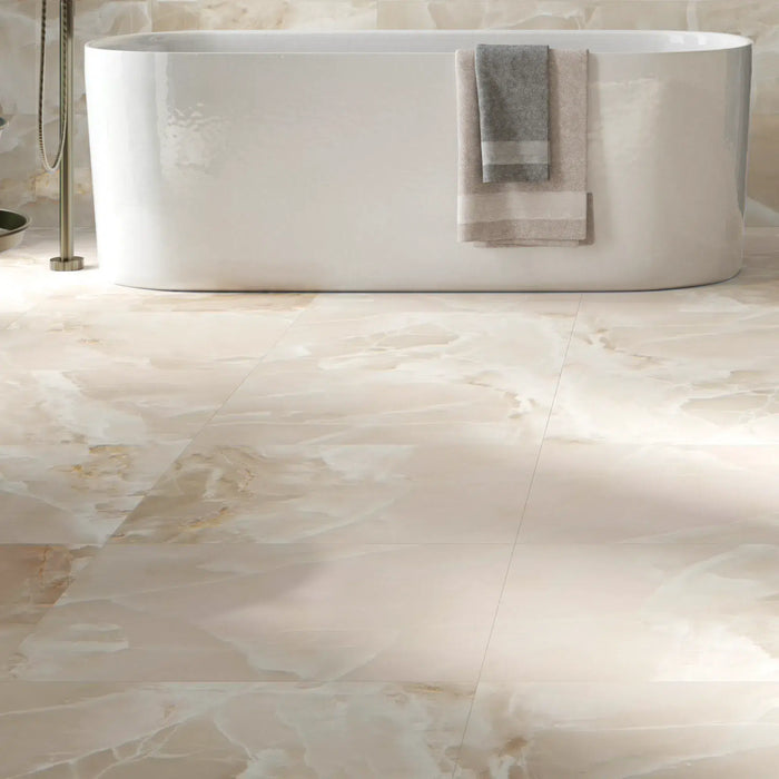 Lustro Onix Ivory Ceramic Tiles 30x60cm