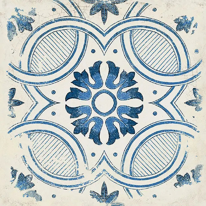 Terra Bella Azzurra pattern tiles