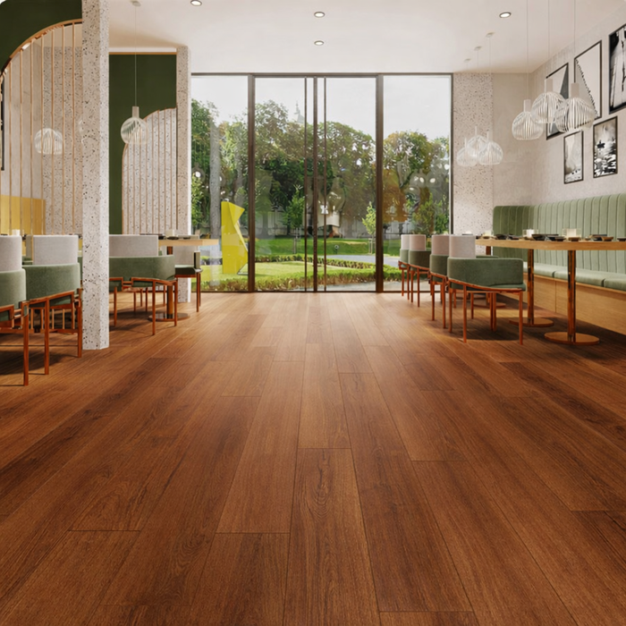 Harvest Oak Elite Engineered Wood Flooring HDF Long Length 20X185cm