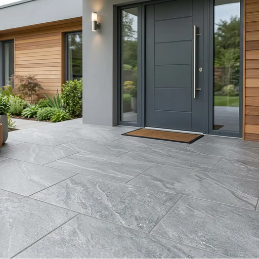 Holton Grey outdoor porcelain tile 60x90x2cm