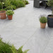 Holton Light Grey outdoor porcelain tiles 60x90x2cm