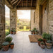 Holton Light Grey outdoor porcelain tiles 60x90x2cm