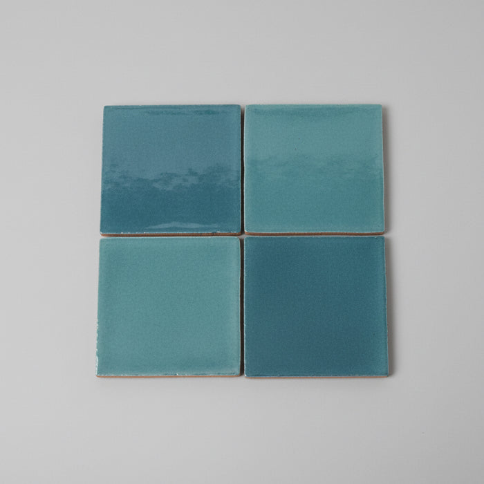 Zellige Turquoise Wall tiles 13x13cm
