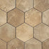 Hexagonal Aged Terracotta Esagona Rosso Tiles