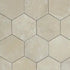 Hexagonal Aged Terracotta Esagona Crema Tiles