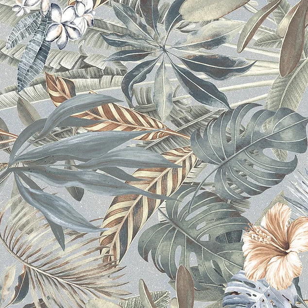 Resina Jungle tropical blue matt 60x120cm