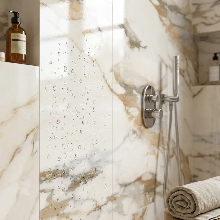 Imperial Cascade Marble Beige Gloss 60x60 and 60x30cm