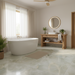 Infinity Emerald Green onyx floor tile matt Large Format Porcelain 90x90cm