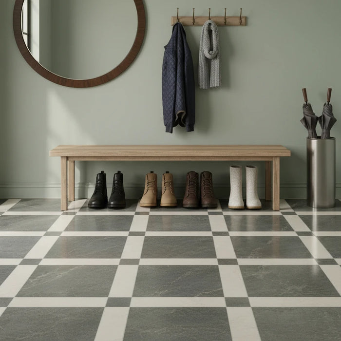 Ivory Classic Marble Effect tiles 30x30cm
