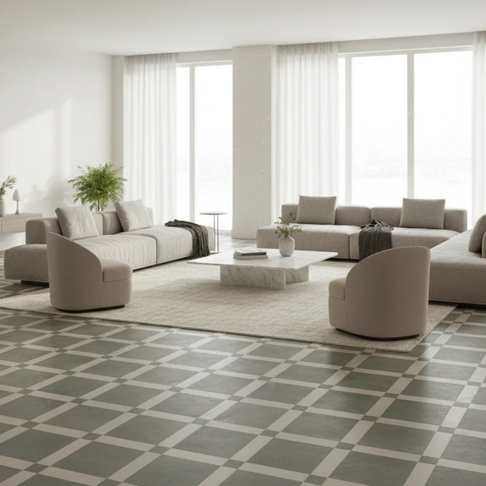 Ivory Classic Marble Effect tiles 30x30cm