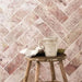 Rosa Asiago Pink Natural Marble Tiles 7.3×30.5cm